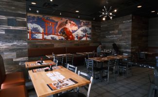 Storefront of Tamashi Ramen & Sushi's Oakforest/Heights Location